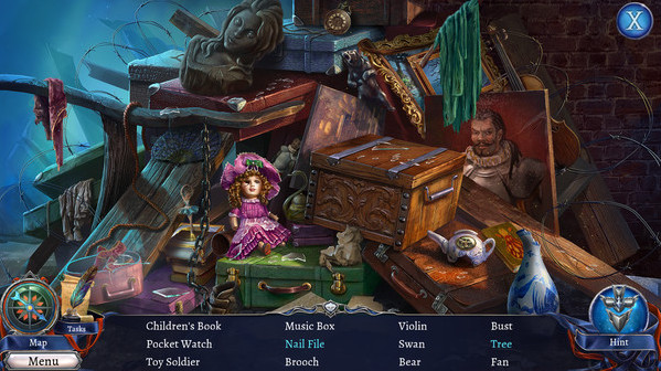 Игра Grim Legends 3: The Dark City, скриншот