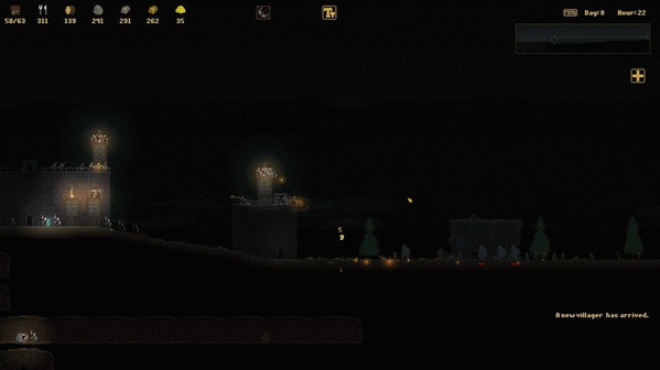 Игра Grim Nights, скриншот
