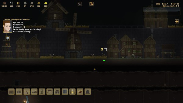 Игра Grim Nights, скриншот