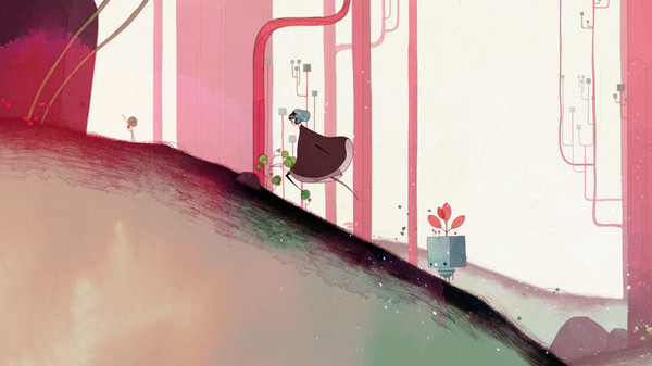 Игра GRIS, скриншот