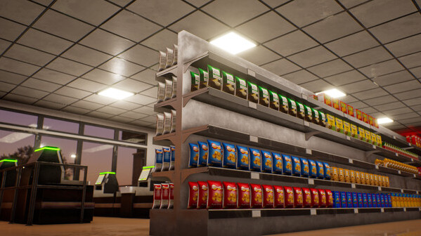 Игра Grocery Store Simulator, скриншот