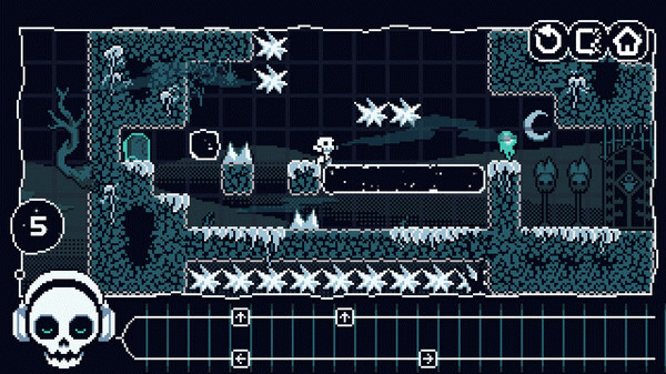 Игра Grooveyard, скриншот