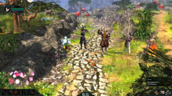 Игра Grotesque Tactics: Evil Heroes, скриншот