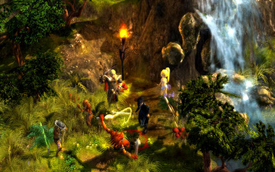 Игра Grotesque Tactics: Evil Heroes, скриншот