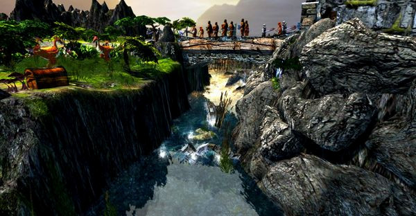 Игра Grotesque Tactics: Evil Heroes, скриншот