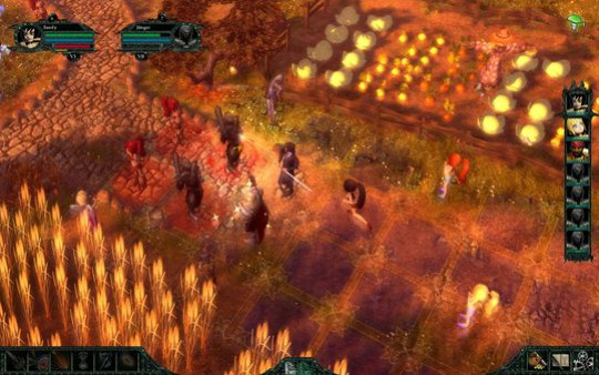 Игра Grotesque Tactics: Evil Heroes, скриншот