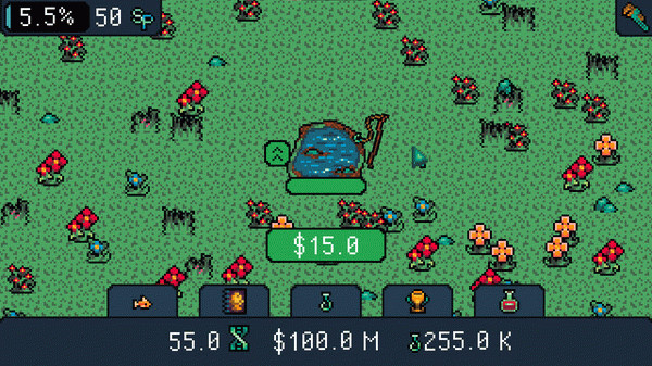 Игра Grove Fisher рыбалка, скриншот
