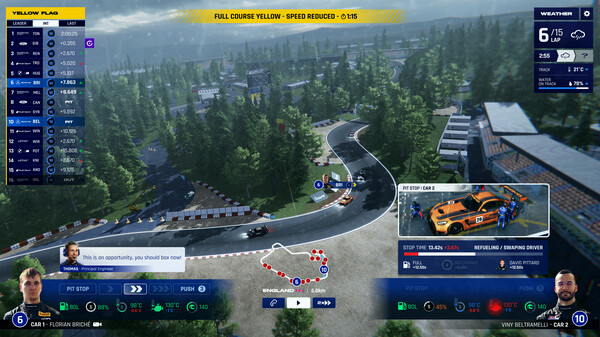 Игра GT Manager, скриншот