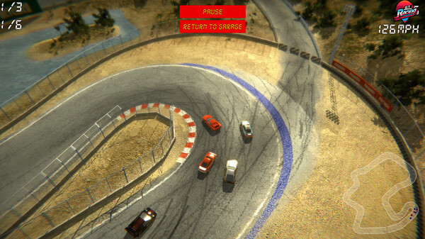Игра GT Racing 1980, скриншот