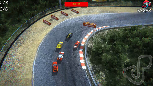 Игра GT Racing 1980, скриншот