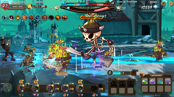 Игра Guardians of Hyelore, скриншот