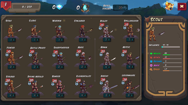 Игра Guardians of Hyelore, скриншот