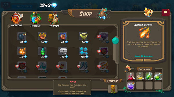 Игра Guardians of Hyelore, скриншот