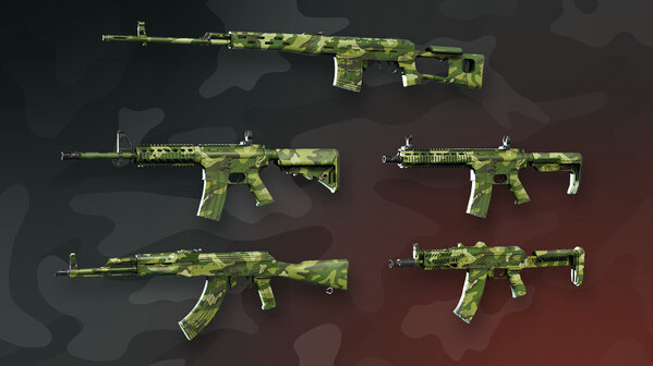 Игра "Guerilla" Skin Set, скриншот