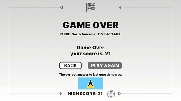 Игра Guess the Flag!, скриншот