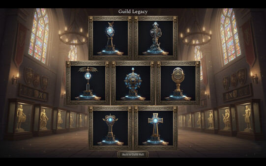 Игра Guild Manager, скриншот
