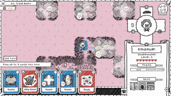 Игра Guild of Dungeoneering, скриншот