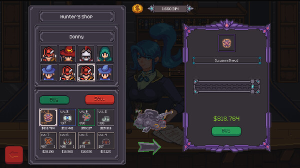 Игра Guild of Hunters, скриншот