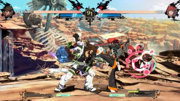 Игра Guilty Gear 25th Anniversary Colors, скриншот