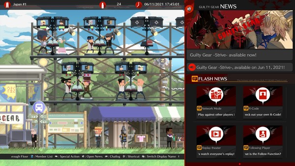 Игра GUILTY GEAR -STRIVE-, скриншот