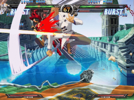 Игра Guilty Gear X2 #Reload, скриншот