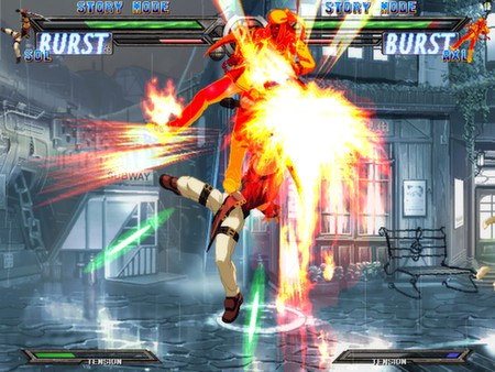 Игра Guilty Gear X2 #Reload, скриншот