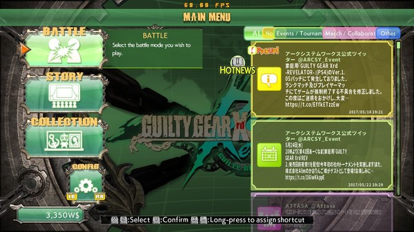 Игра GUILTY GEAR Xrd REV 2 Upgrade, скриншот