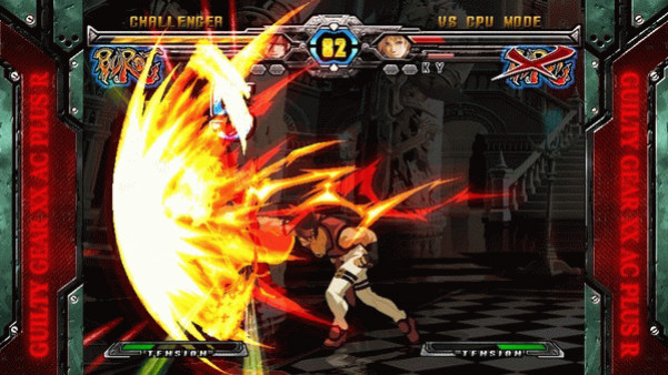 Игра GUILTY GEAR XX ACCENT CORE PLUS R, скриншот