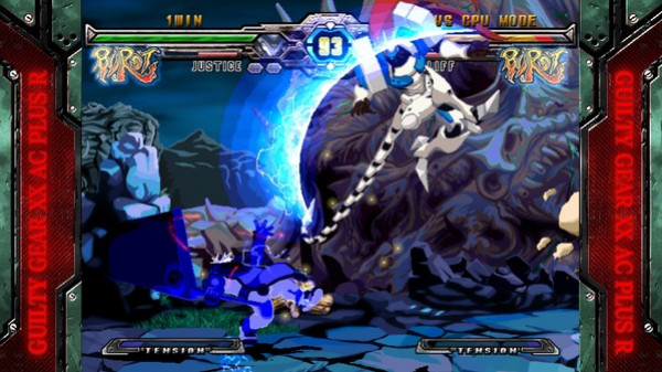 Игра GUILTY GEAR XX ACCENT CORE PLUS R, скриншот