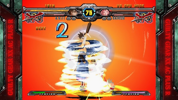 Игра GUILTY GEAR XX ACCENT CORE PLUS R, скриншот