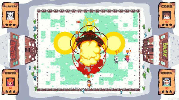 Игра Gun Skaters, скриншот