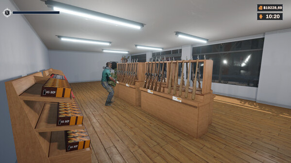 Игра Gun Store Simulator, скриншот