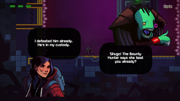 Игра Gunborg: Dark Matters, скриншот