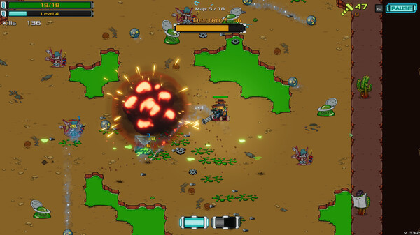 Игра Gunbot Diplomacy, скриншот