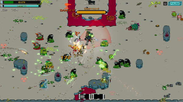 Игра Gunbot Diplomacy, скриншот