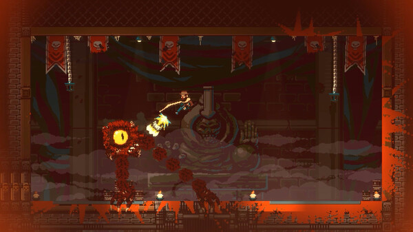 Игра Gunbrella, скриншот
