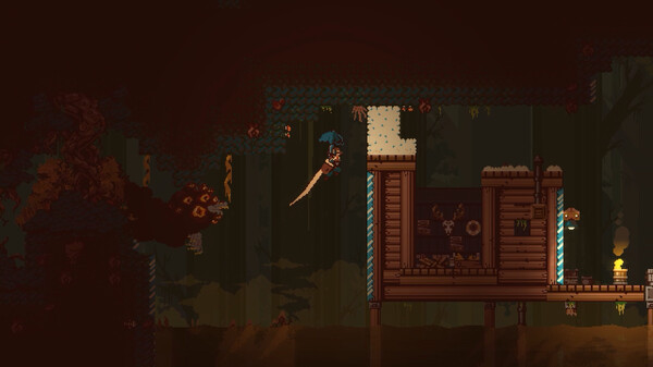 Игра Gunbrella, скриншот
