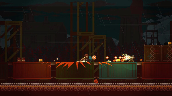 Игра Gunbrella, скриншот