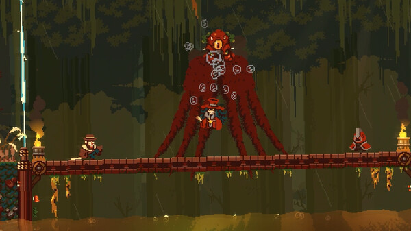 Игра Gunbrella, скриншот