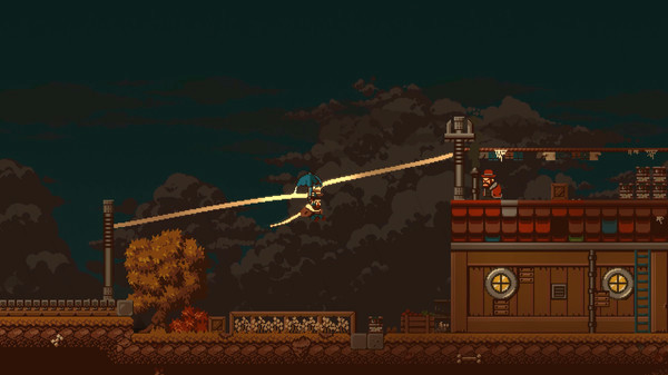 Игра Gunbrella, скриншот