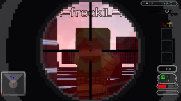 Игра Guncraft, скриншот