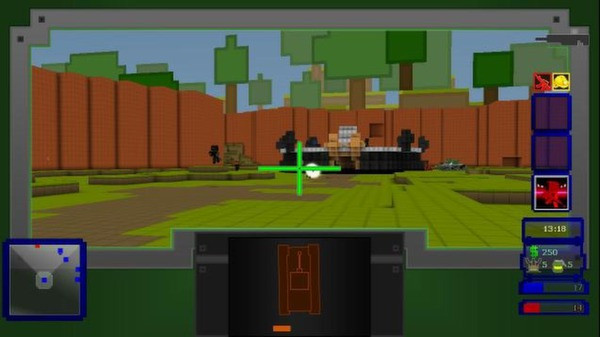 Игра Guncraft, скриншот