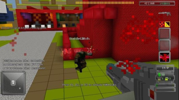 Игра Guncraft, скриншот
