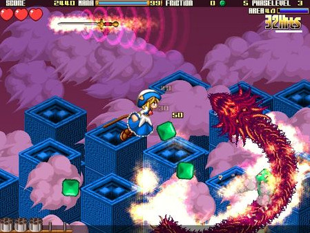 Игра Gundemonium Recollection, скриншот