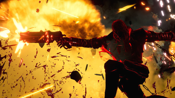 Игра Gungrave G.O.R.E, скриншот