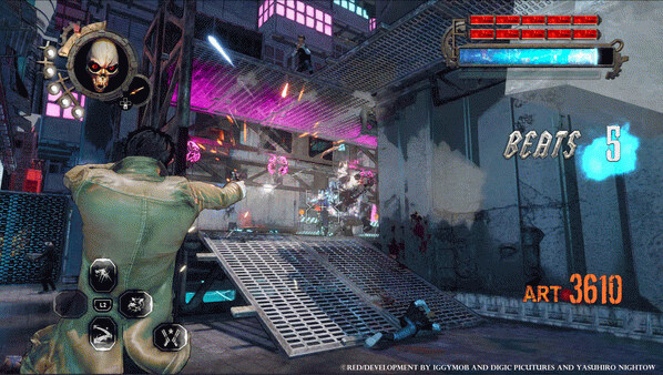 Игра Gungrave G.O.R.E, скриншот