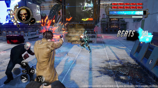 Игра Gungrave G.O.R.E, скриншот