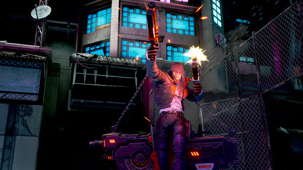 Игра Gungrave G.O.R.E, скриншот