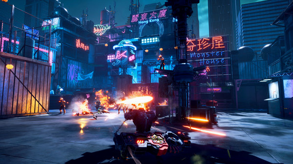 Игра Gungrave G.O.R.E, скриншот