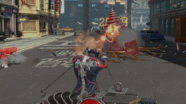 Игра GUNGRAVE VR, скриншот